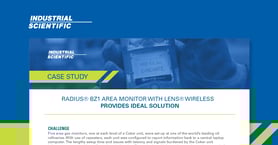 Radius® BZ1 Area Monitor with LENS™ Wireless Provides Ideal Solution Image