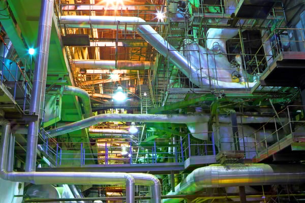 Industrie gaz pipe