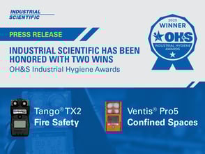 Industrial Scientific Celebrates Dual Wins in the Occupational Health & Safety Industrial Hygiene Awards