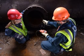 Confined spaces workers