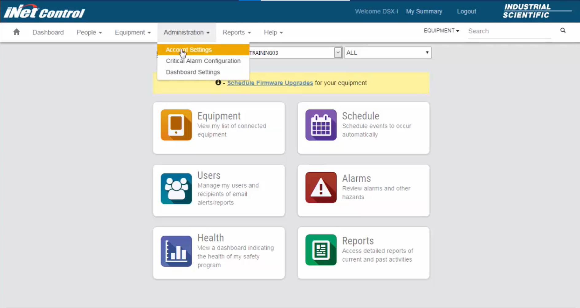iNet-Control-Administration