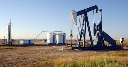 oil well storage tanks