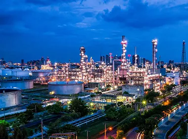Oil gas facility